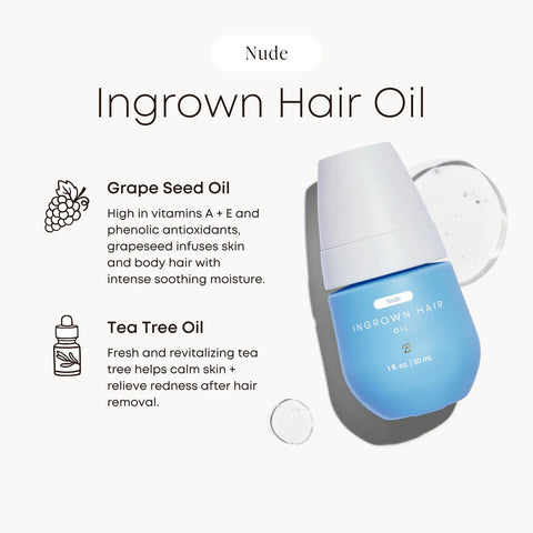 Ingrown Hair + Pre-Post Wax Oil (Nude)